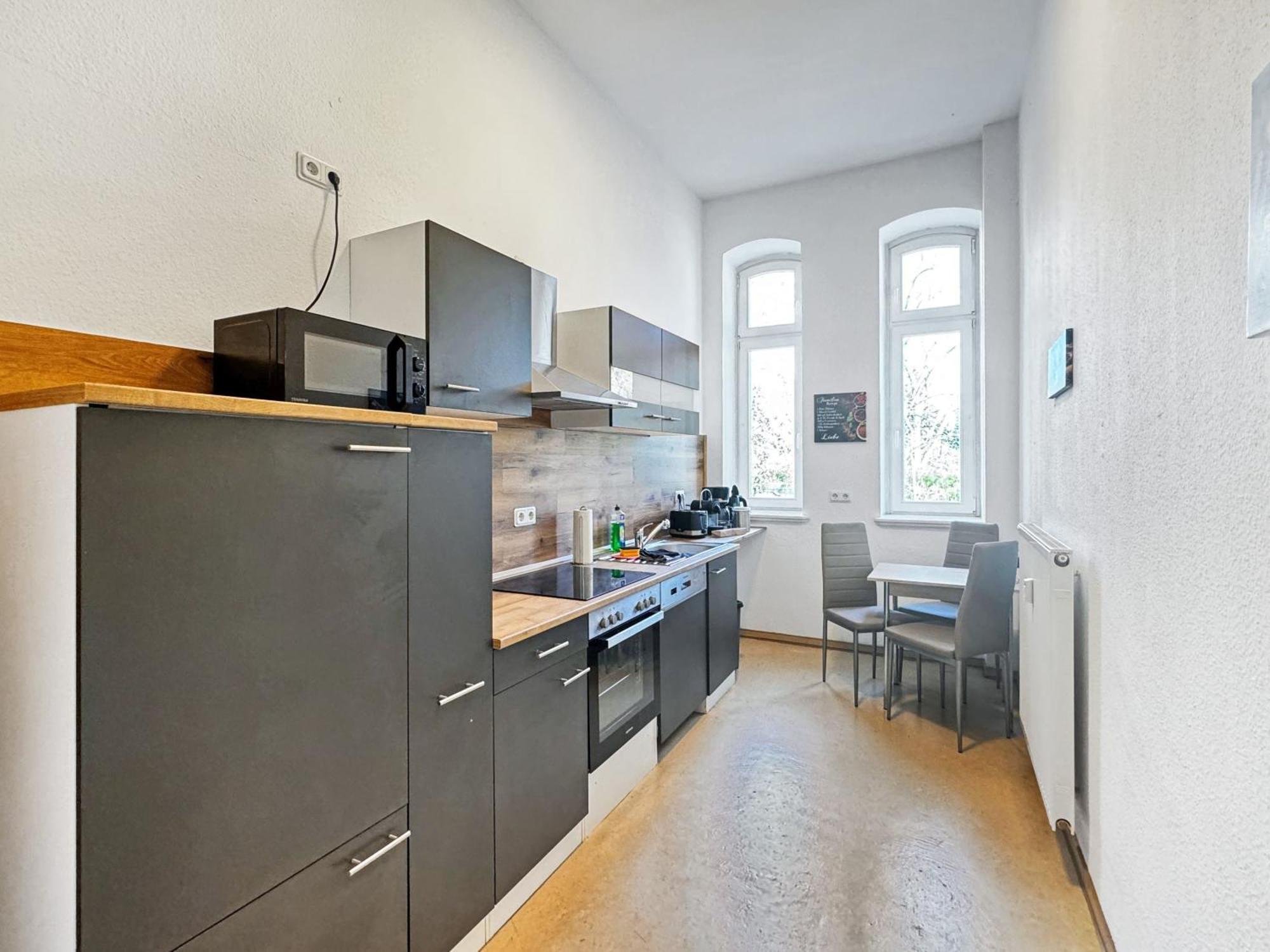 Ferienwohnung Villa Nieske - Jugendstil Denkmal, Free Wlan & Parken, Self Check-In, Smart-Tv Herzberg  Dış mekan fotoğraf
