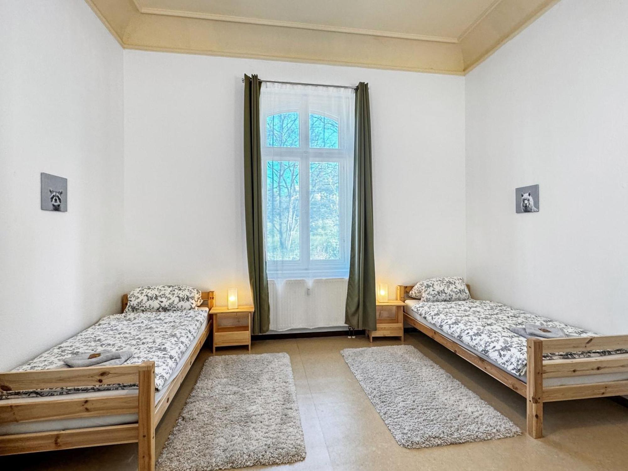 Ferienwohnung Villa Nieske - Jugendstil Denkmal, Free Wlan & Parken, Self Check-In, Smart-Tv Herzberg  Dış mekan fotoğraf